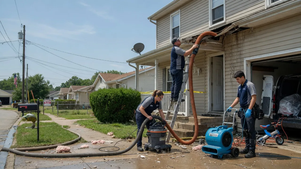Water Damage Restoration in Virden, IL near me
